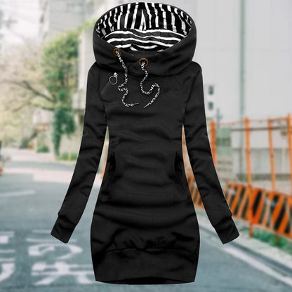 Sweatshirt d'hiver grande taille manches longues chaud