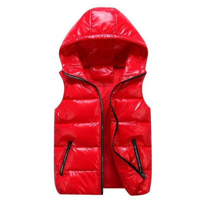 Doudoune matelassée stylée avec capuche