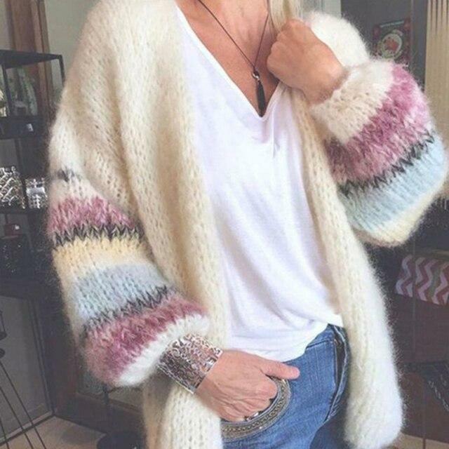 Haut tricoté chaud Hiver Confortable