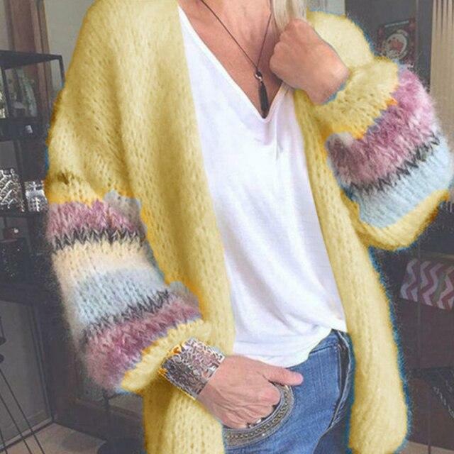 Warmes Strickoberteil Winter Bequem - IdealeKleiden