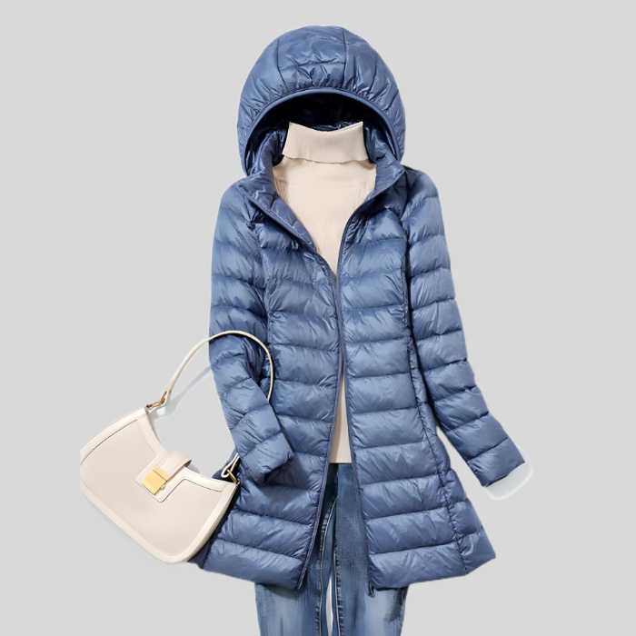 Warmes Winteroberteil mit Reissverschluss und Taschen - IdealeKleiden
