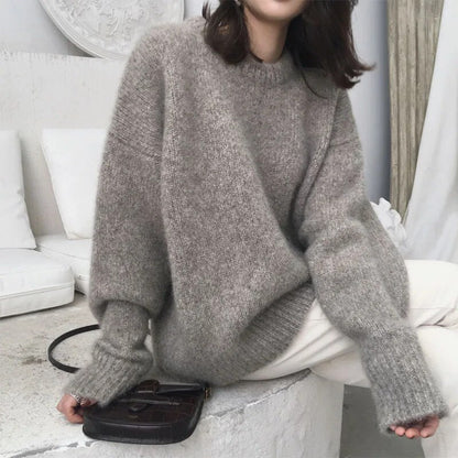 Pull-over élégant à manches longues pour femme