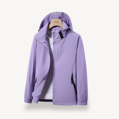 Veste de randonnée imperméable pour femme