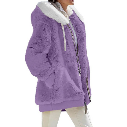 Gilet en polaire cachemire pour femme Élégant & Chaud