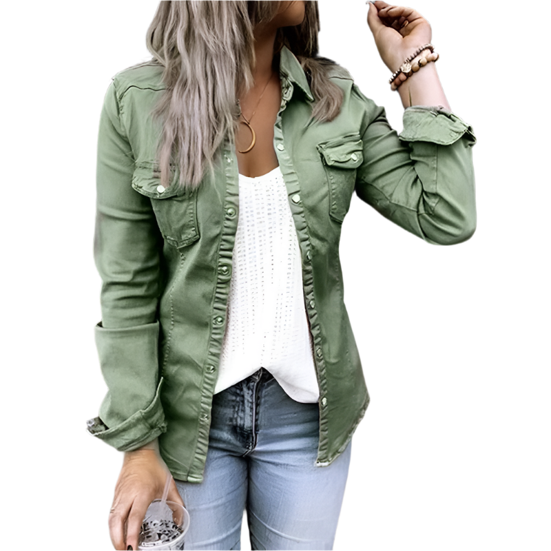 Veste en jean moderne et tendance pour femme