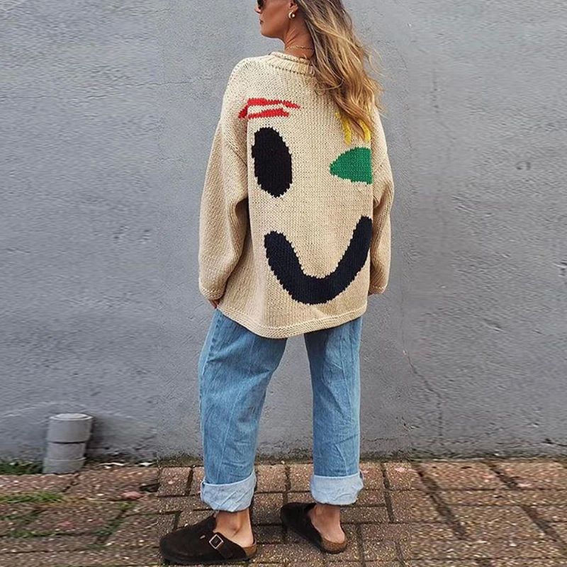 Pull style bohème Confortable