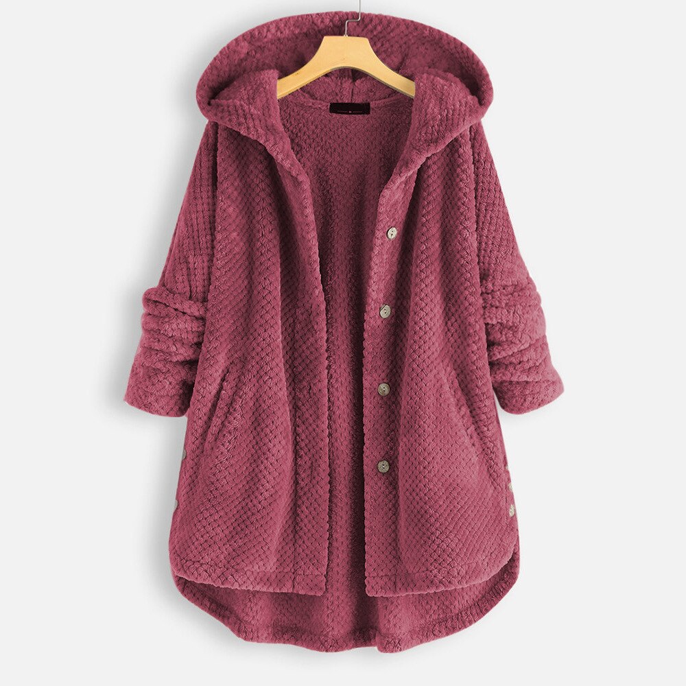 Grande veste pour femme à capuche oversize Arabella