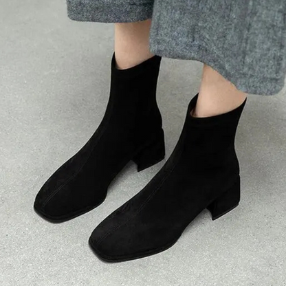 Bottines confortables Design robuste et chic