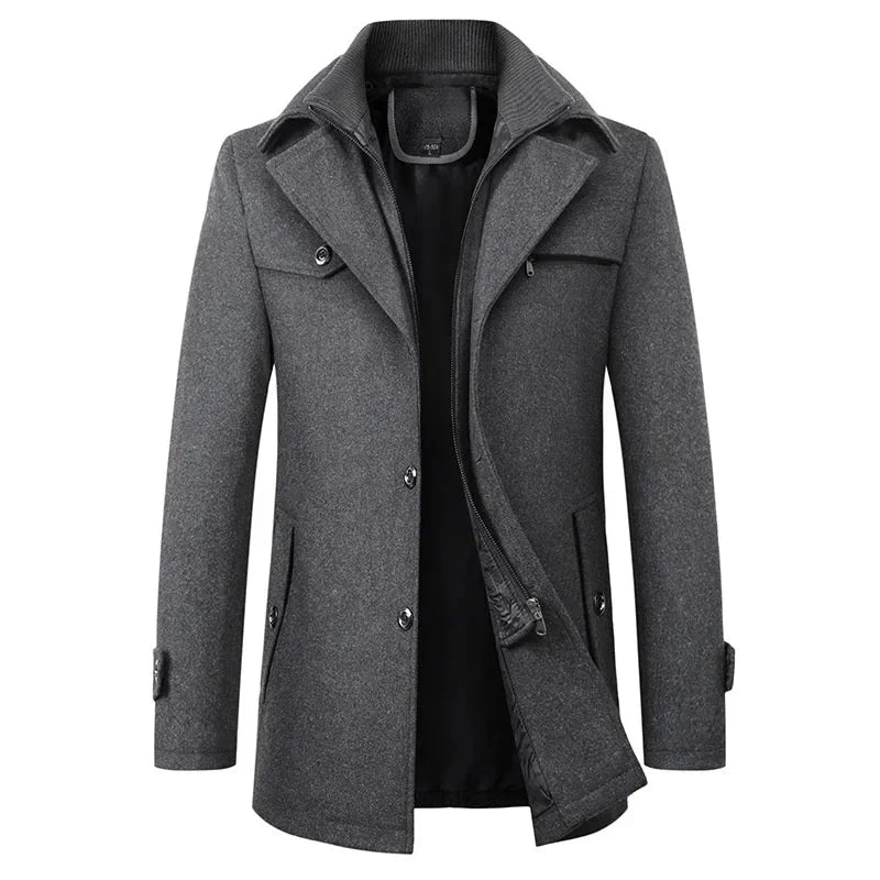 Manteau d'hiver moderne imperméable pour homme