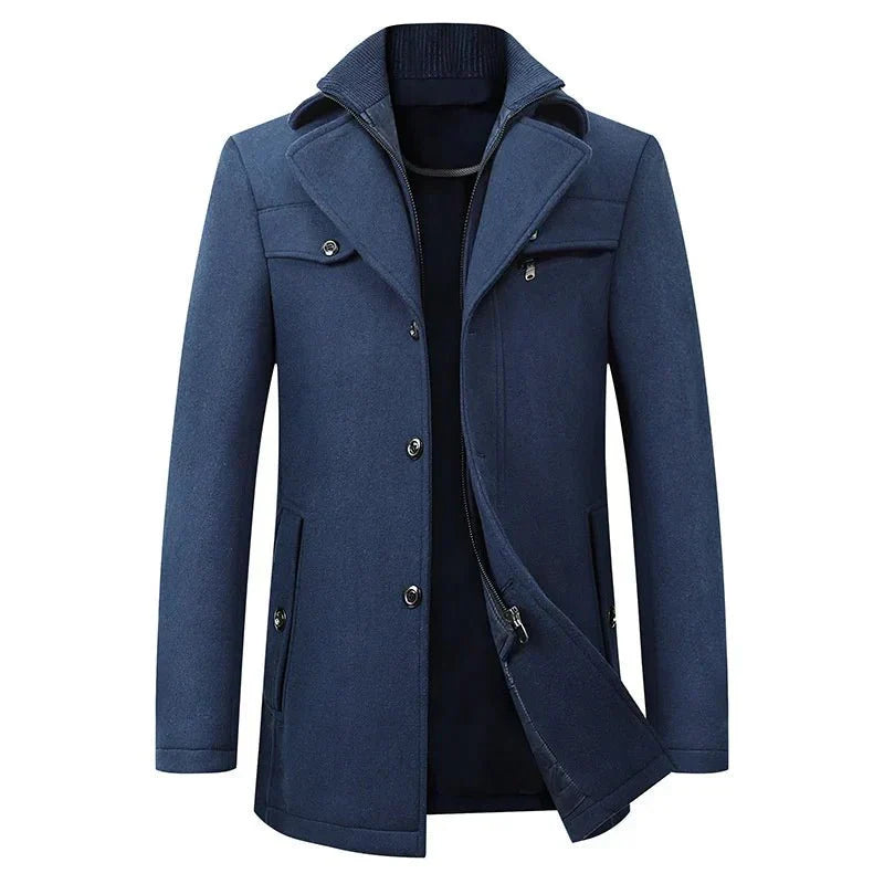 Manteau d'hiver moderne imperméable pour homme