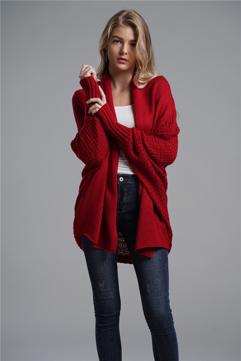 Gilet chic coupe chauve-souris pour femme