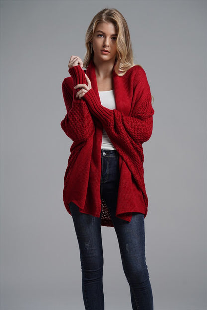 Gilet chic coupe chauve-souris pour femme