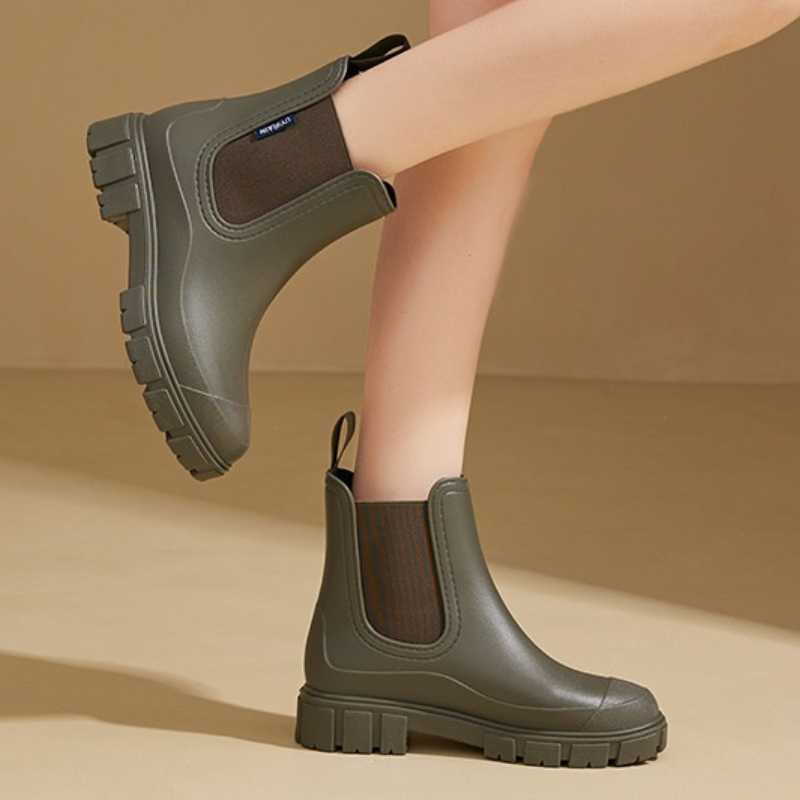 Bottines imperméables pour femme