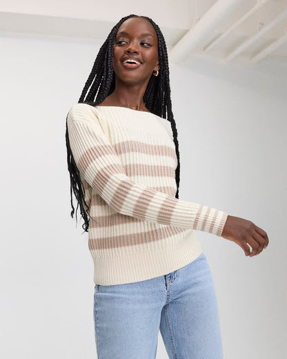 Pull-over stylé à manches longues moderne