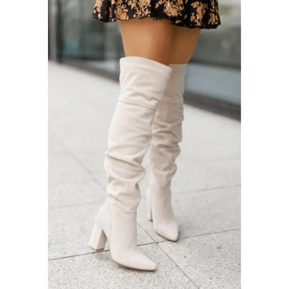 Bottes cuissardes hautes pour femmes