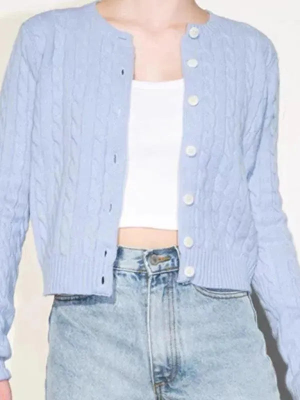 Cardigan moderne en maille pour femme