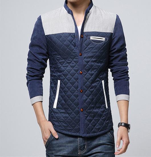 Retro Windbreaker Herren Stehkragen Style - IdealeKleiden