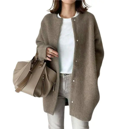 Cardigan en maille rétro, confortable, look vintage