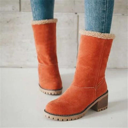 Bottes d'hiver fourrées pour femme