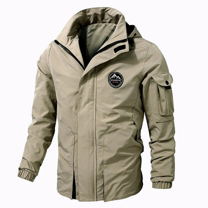Parka d'hiver élégant noir pour homme