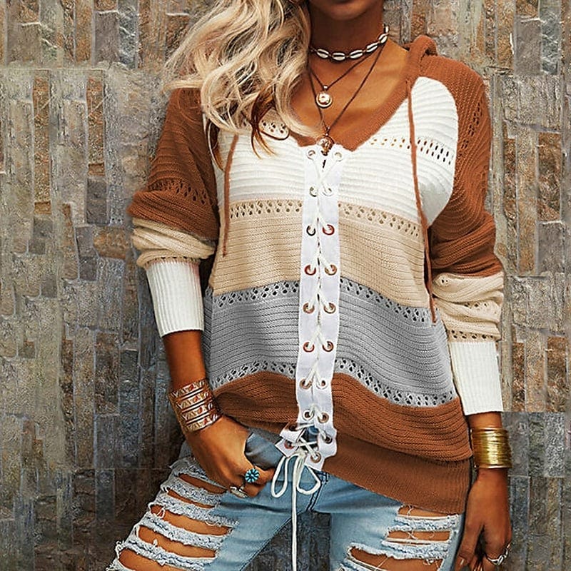 Écharpe pull moderne pour femme