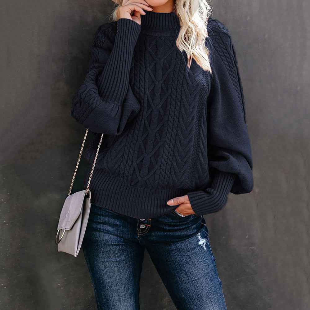 Pull roulé coupe slim Moderne