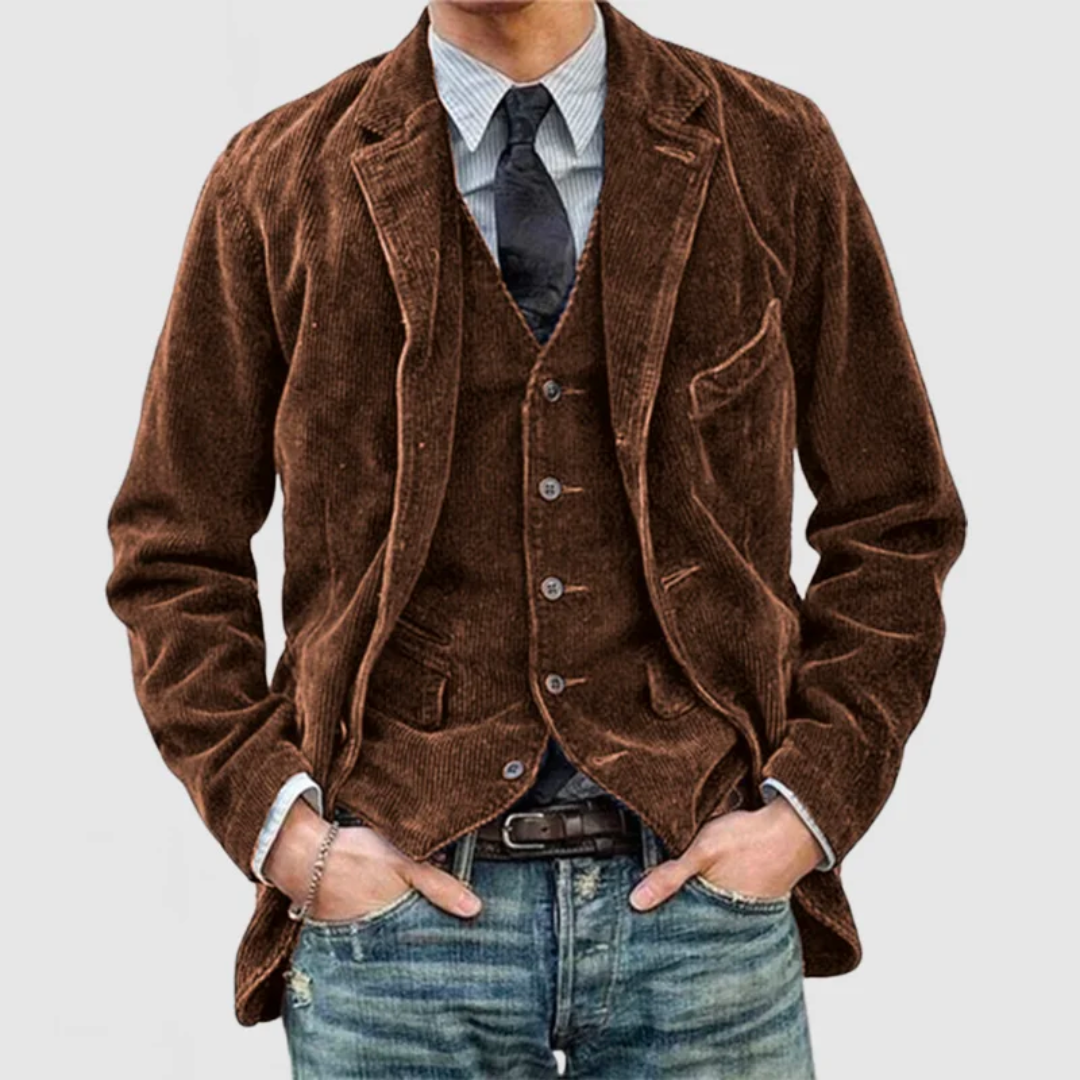 Veste homme Col moderne Bouton