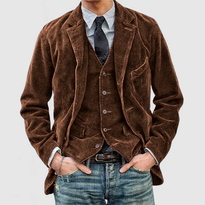 Veste homme Col moderne Bouton
