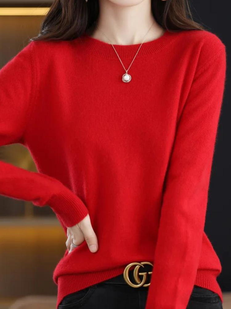 Pulls élégants en laine pour femme classique