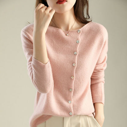 Gilet doux Confortable Boutons Oversize