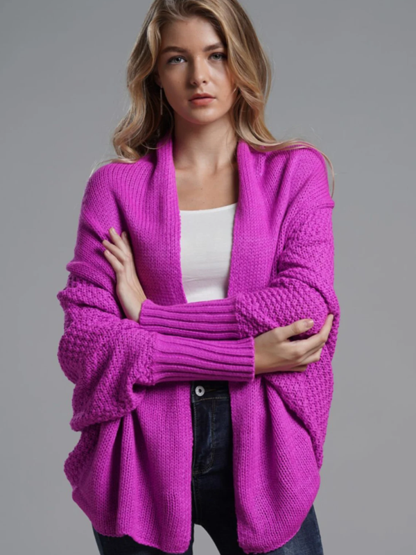 Gilet chic coupe chauve-souris pour femme