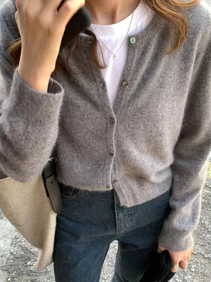 Cardigan long oversize pour femme
