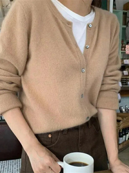 Cardigan long oversize pour femme