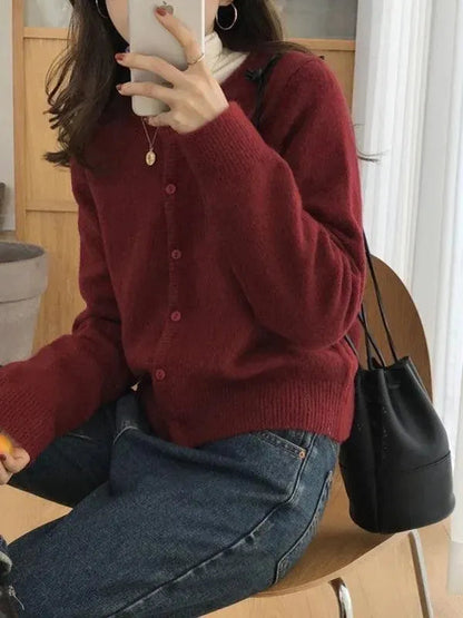 Cardigan long oversize pour femme
