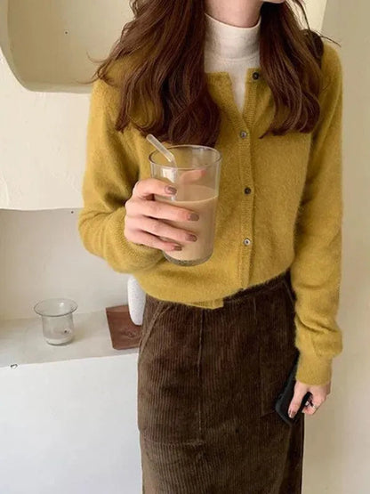 Cardigan long oversize pour femme