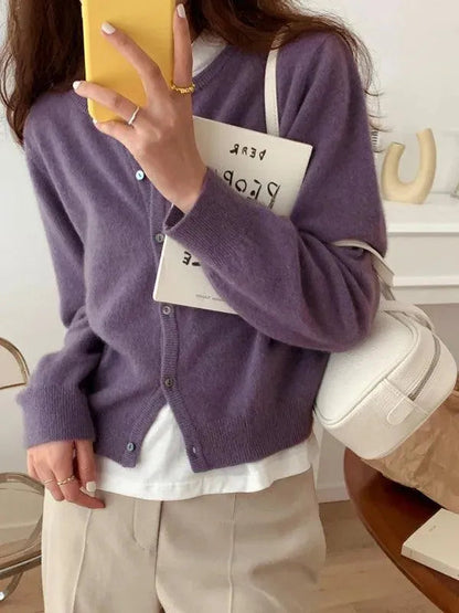 Cardigan long oversize pour femme