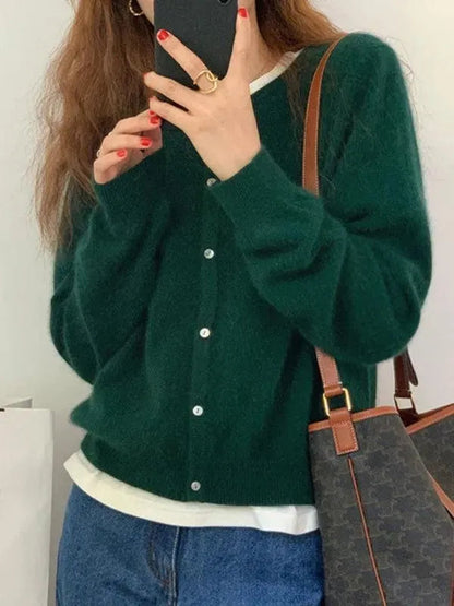Cardigan long oversize pour femme
