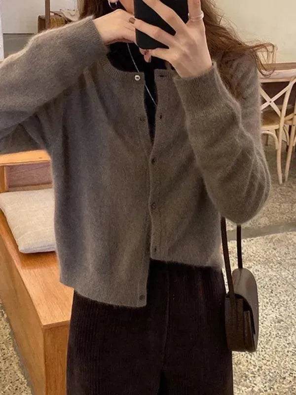 Cardigan long oversize pour femme