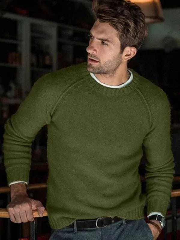 Pull Homme Élégant Slim Fit Sweatshirt