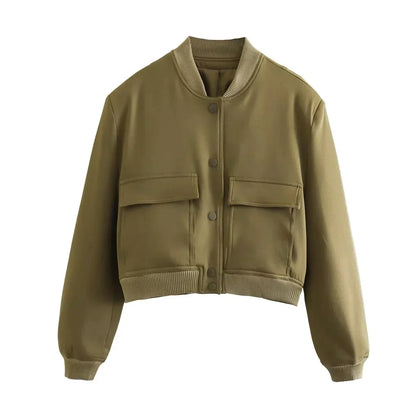 Blouson bombardier doux effet velours