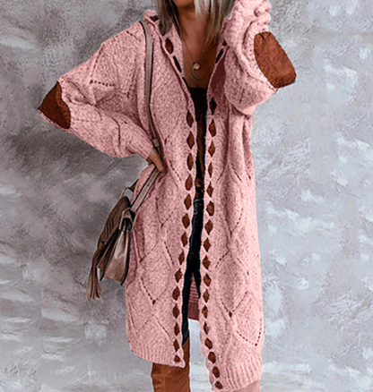 Sweat à capuche long élégant pour femme