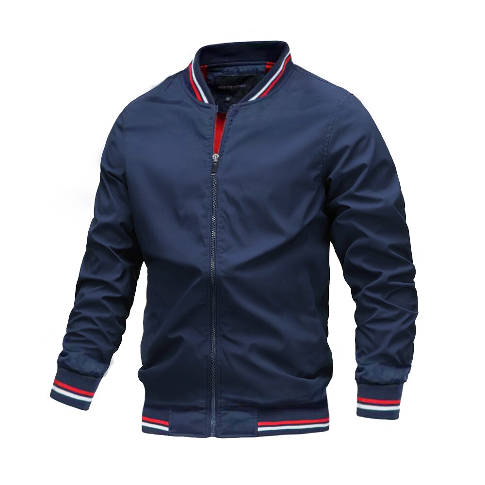 Veste de sport pour hommes, zippée et fonctionnelle