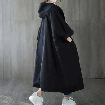 Grand Trench-coat Femme Moderne Confortable