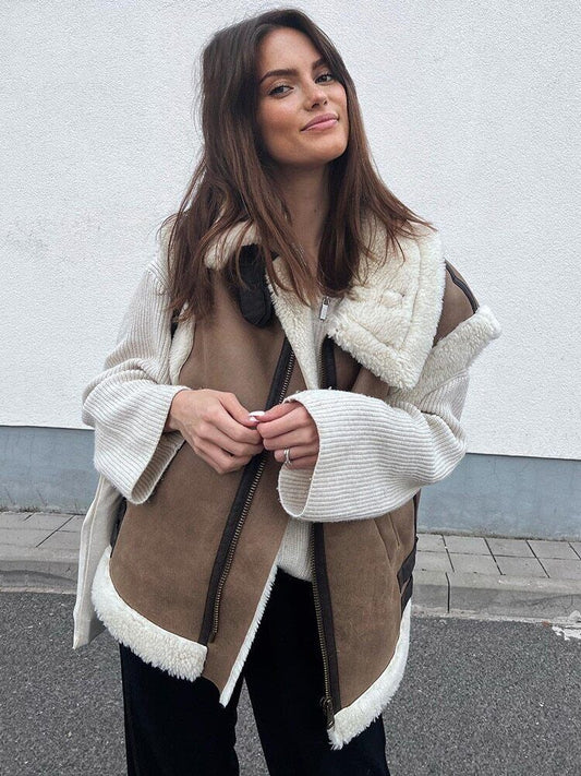 Leder Bodywarmer Elegant & Komfortabel - IdealeKleiden