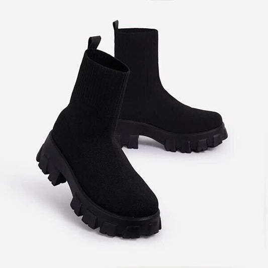 Winterstiefel Damen Keilabsatz - IdealeKleiden