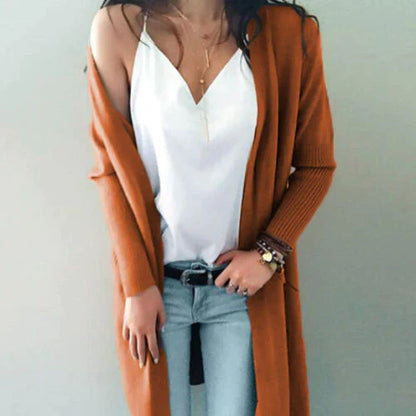 Gilets longs souples pour femme
