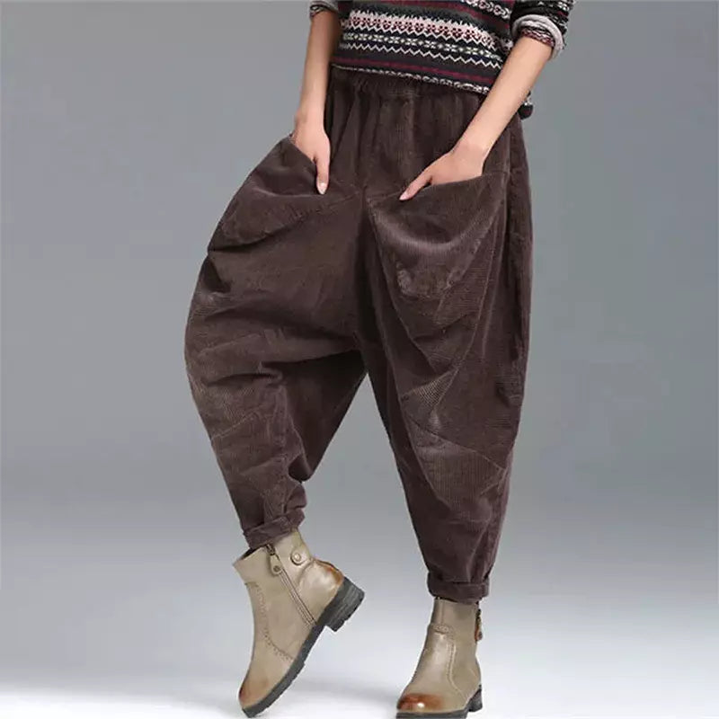 Bequeme Harem Hosen Winter Baggy Style - IdealeKleiden