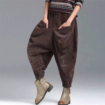 Bequeme Harem Hosen Winter Baggy Style - IdealeKleiden