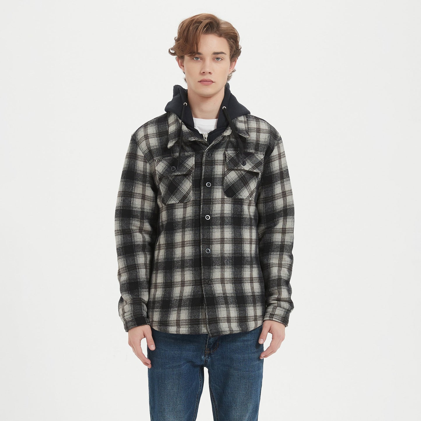 Veste à capuche élégante homme Jannik
