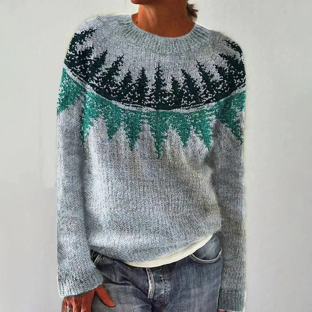Robe élégante en tricot pour femme